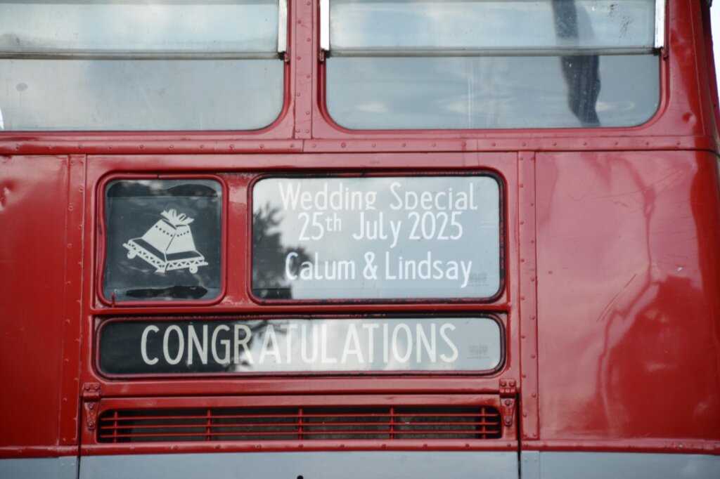 Routemaster nameboard 