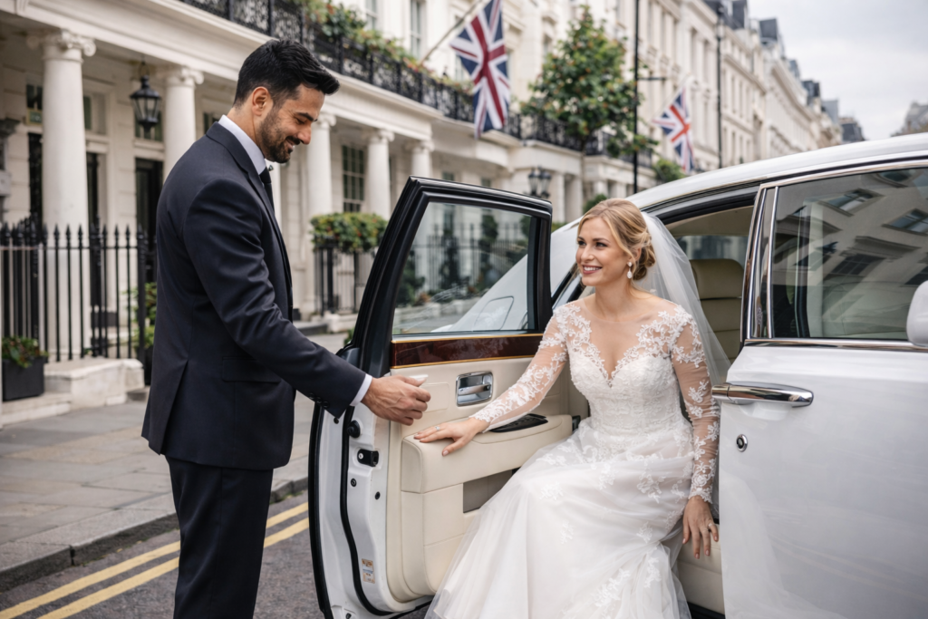 Wedding chauffeur hire