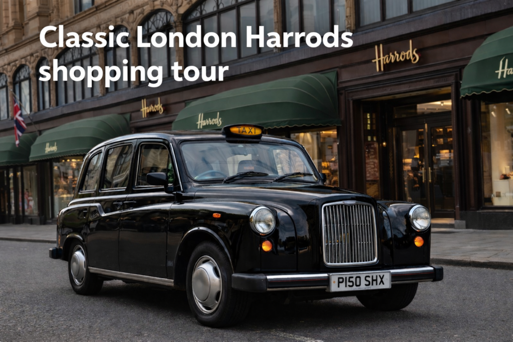 Classic taxi London tour
